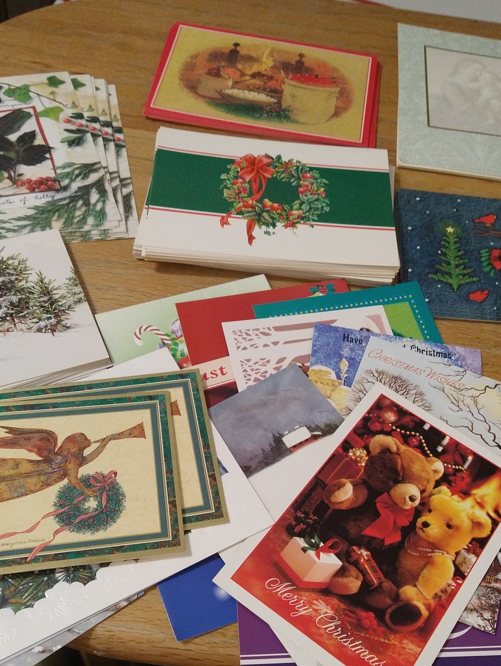 Mixed Lot Greeting Card Holiday Christmas